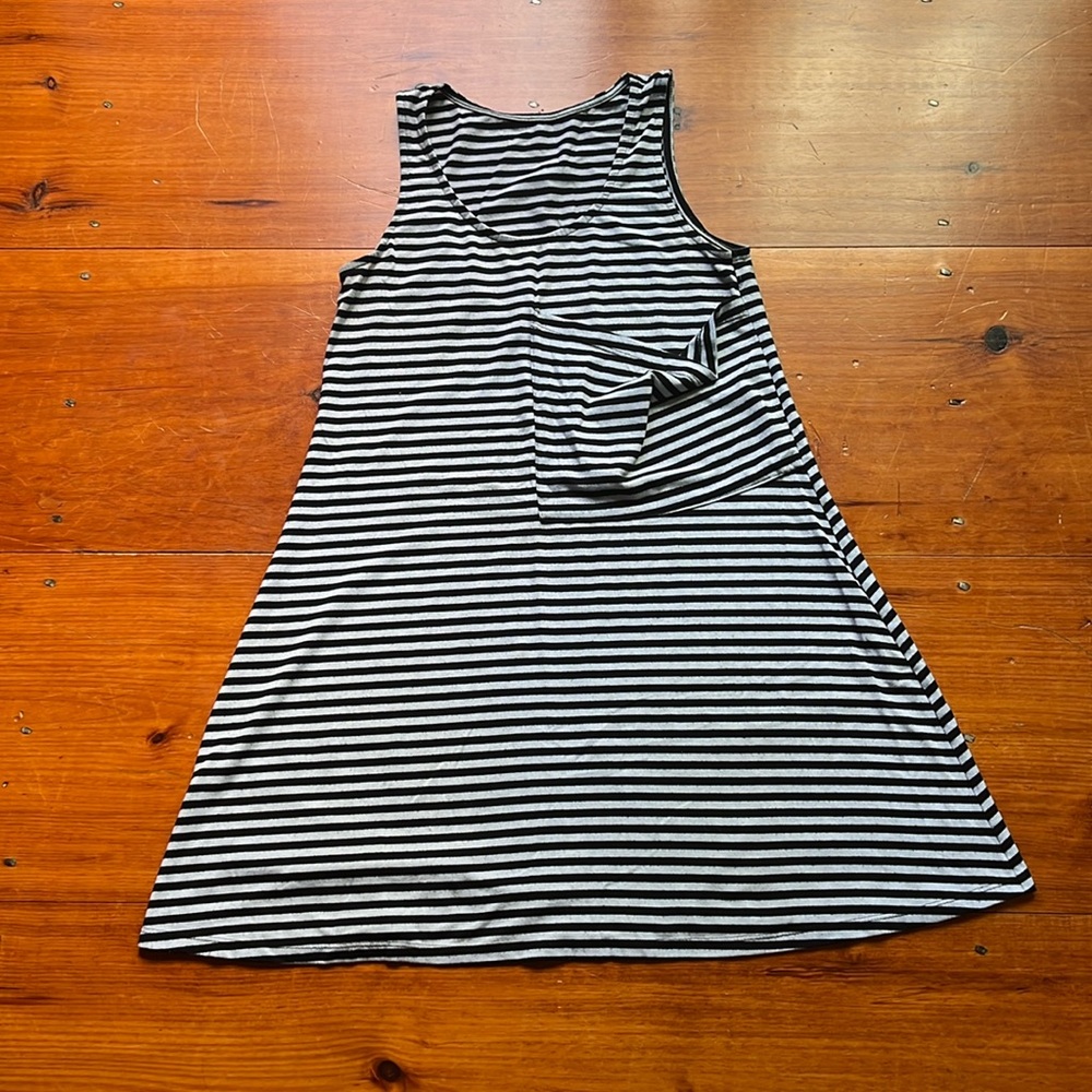 Striped short dress